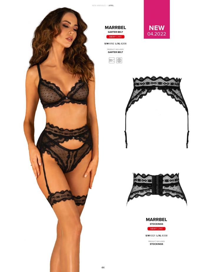 Obsessive Obsessive-catalogue New Arrivals Spring Summer 2022-44  Catalogue New Arrivals Spring Summer 2022 | Pantyhose Library